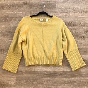 Super soft lightweight sweater with bell sleeves